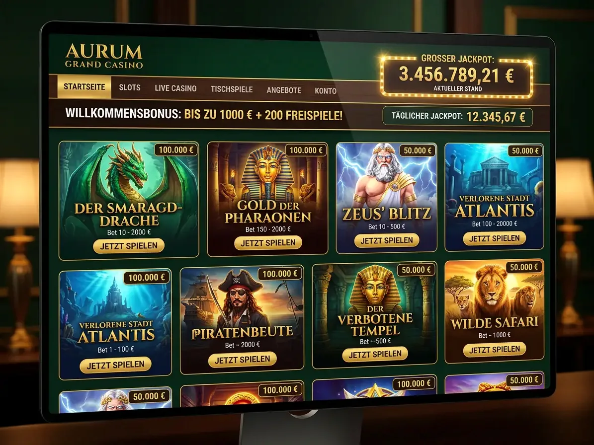 Kaboo — Spielsaal und Angebot